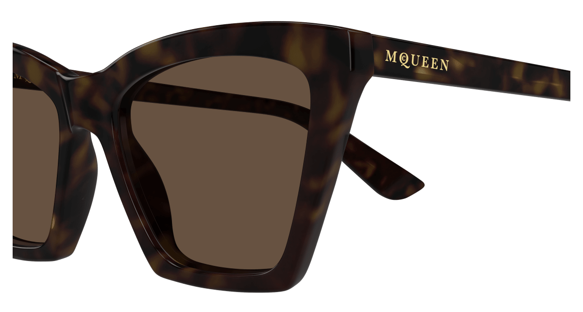 Alexander McQueen AM0536S Havana 002 889652587882