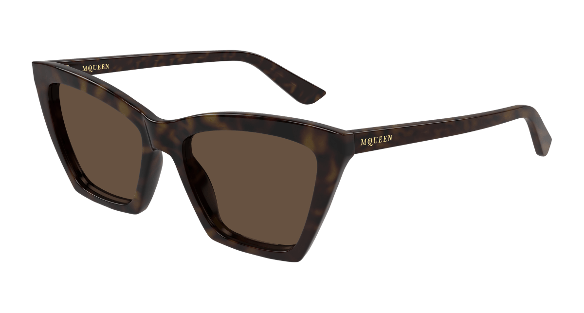 Alexander McQueen AM0536S Havana 002 889652587882