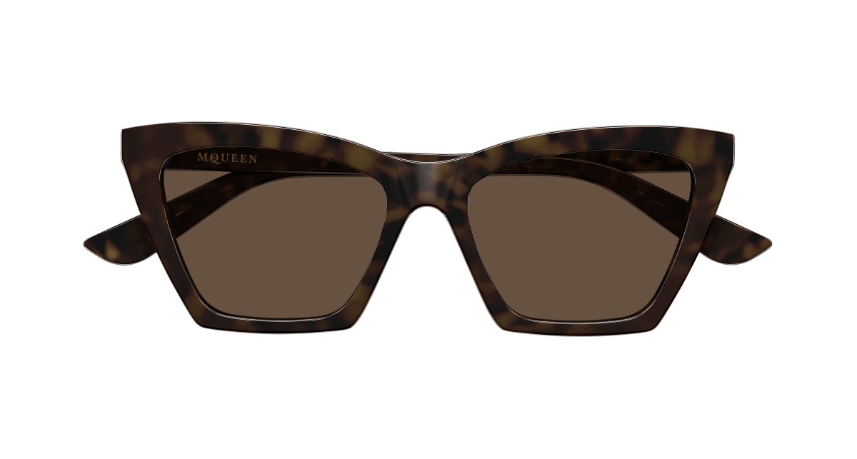 Alexander McQueen AM0536S Havana 002 889652587882