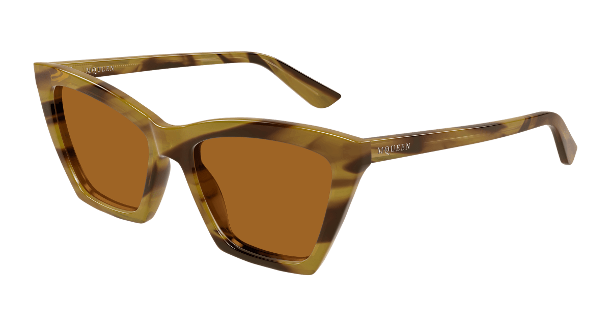 Alexander McQueen AM0536S Havana 006 889652640921