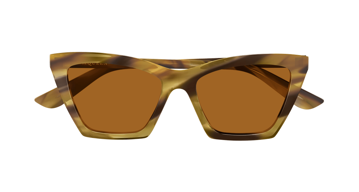 Alexander McQueen AM0536S Havana 006 889652640921