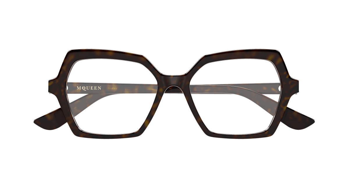 Alexander McQueen AM0537O Havana 889652587998