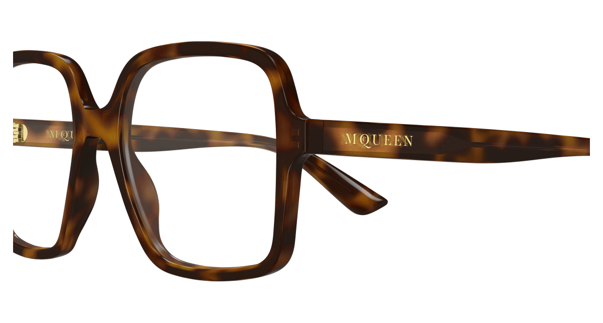 Alexander McQueen AM0538O Havana 889652590301