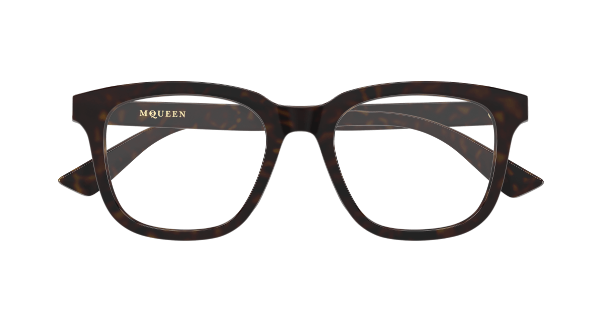 Alexander McQueen AM0539O Havana 889652590363