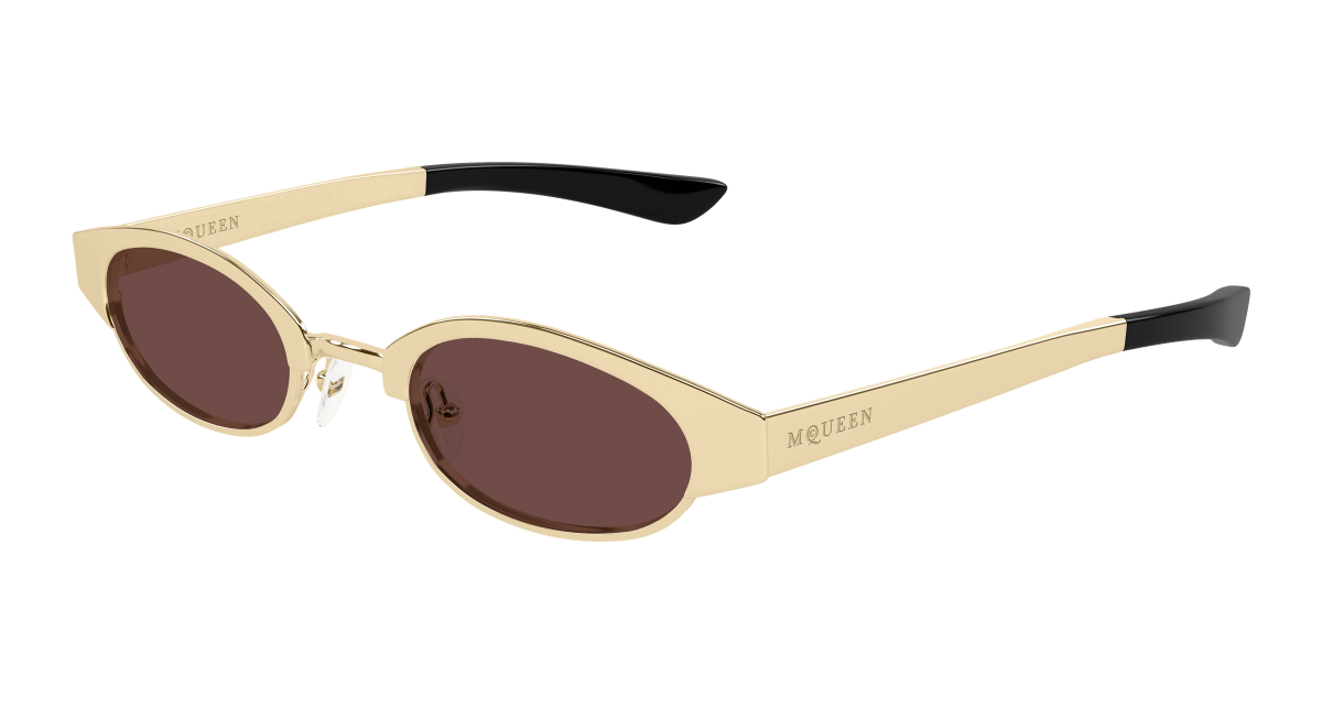 Alexander McQueen AM0545S Gold 002 889652634319