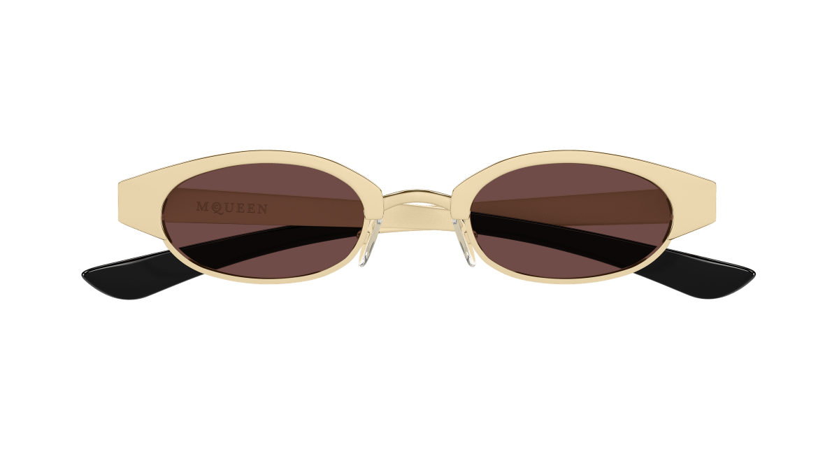 Alexander McQueen AM0545S Gold 002 889652634319