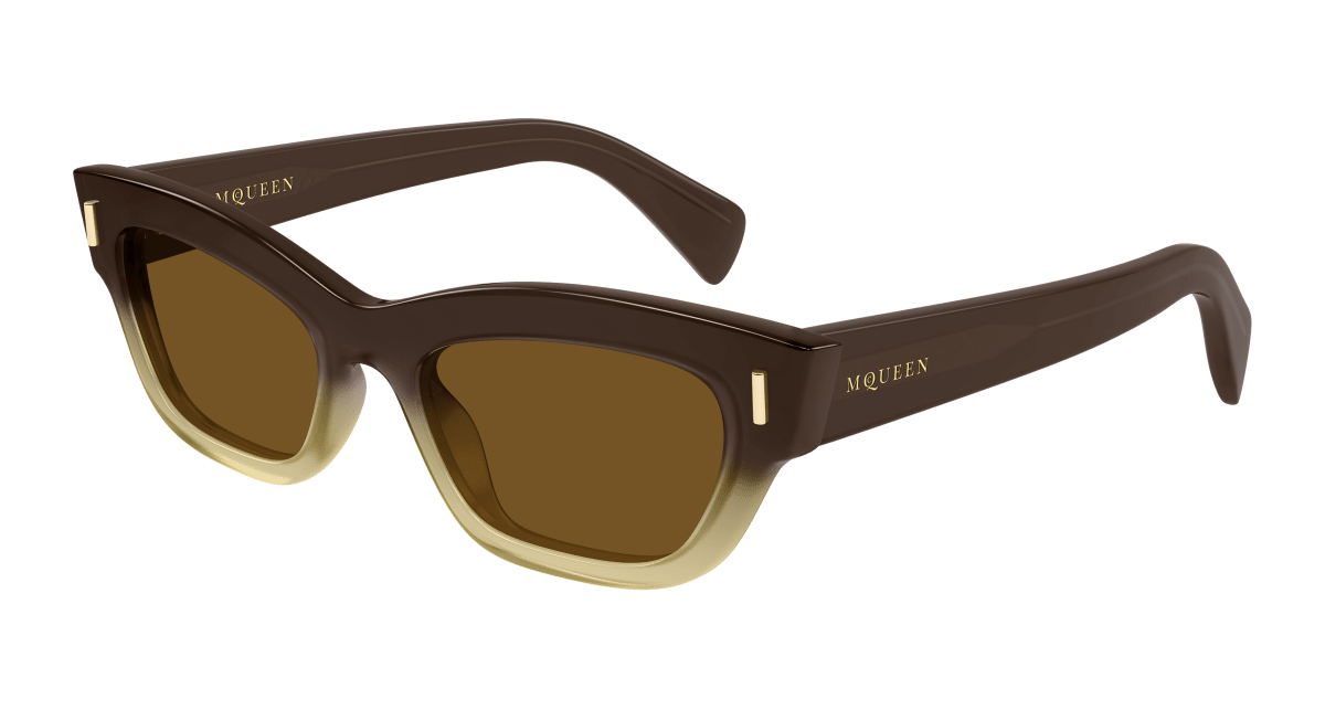 Alexander McQueen AM0548S Brown 889652641027