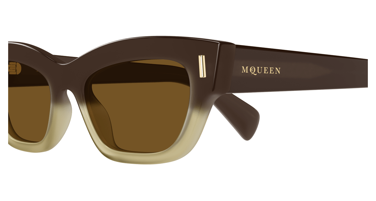 Alexander McQueen AM0548S Brown 889652641027