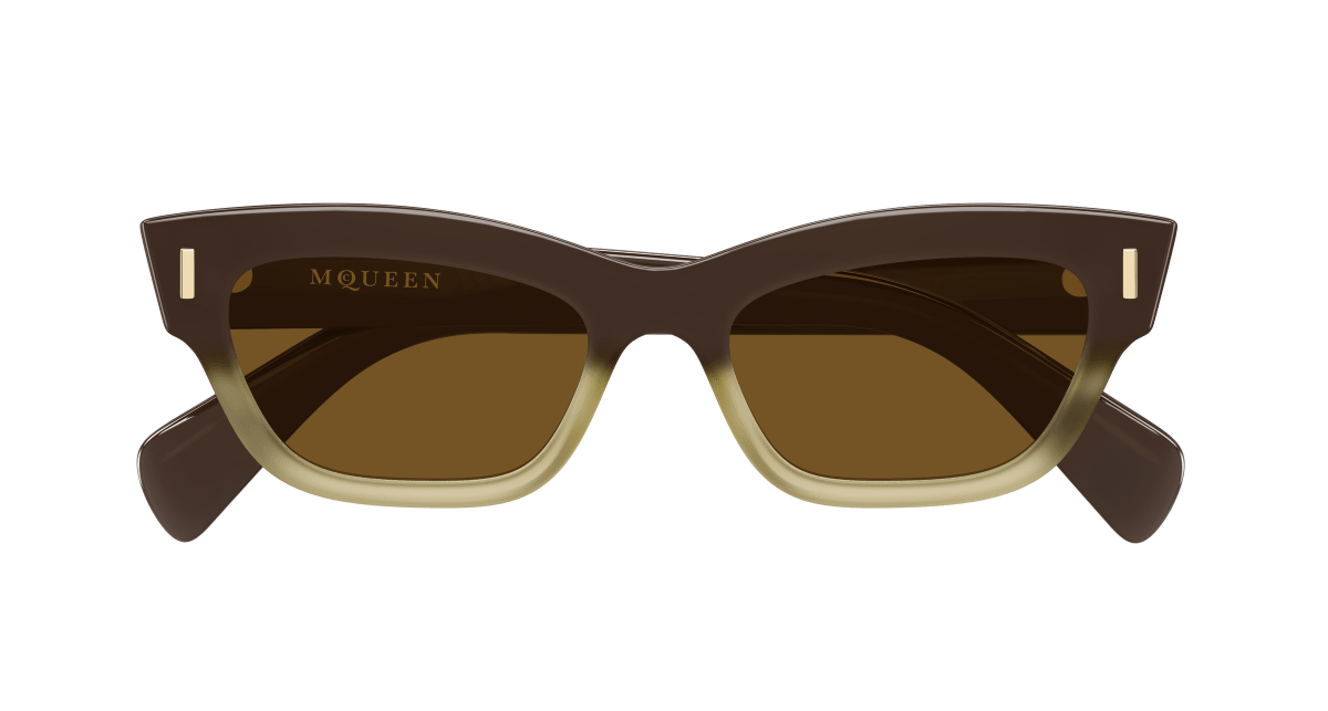 Alexander McQueen AM0548S Brown 889652641027