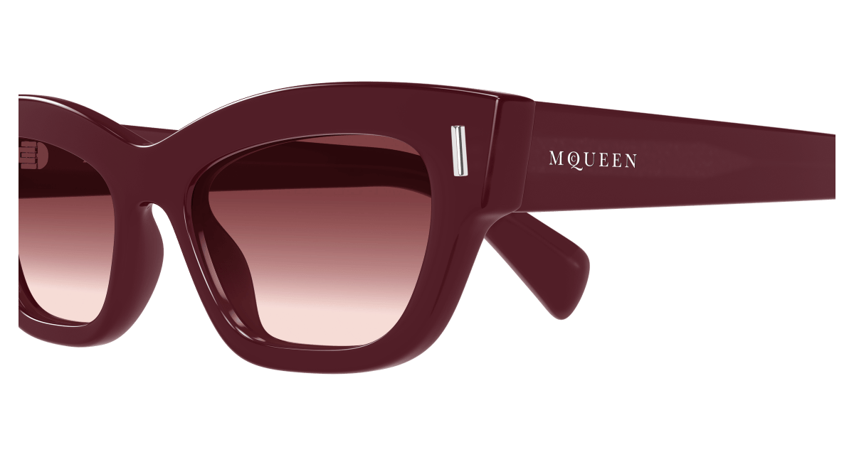 Alexander McQueen AM0548S Burgundy 889652641010