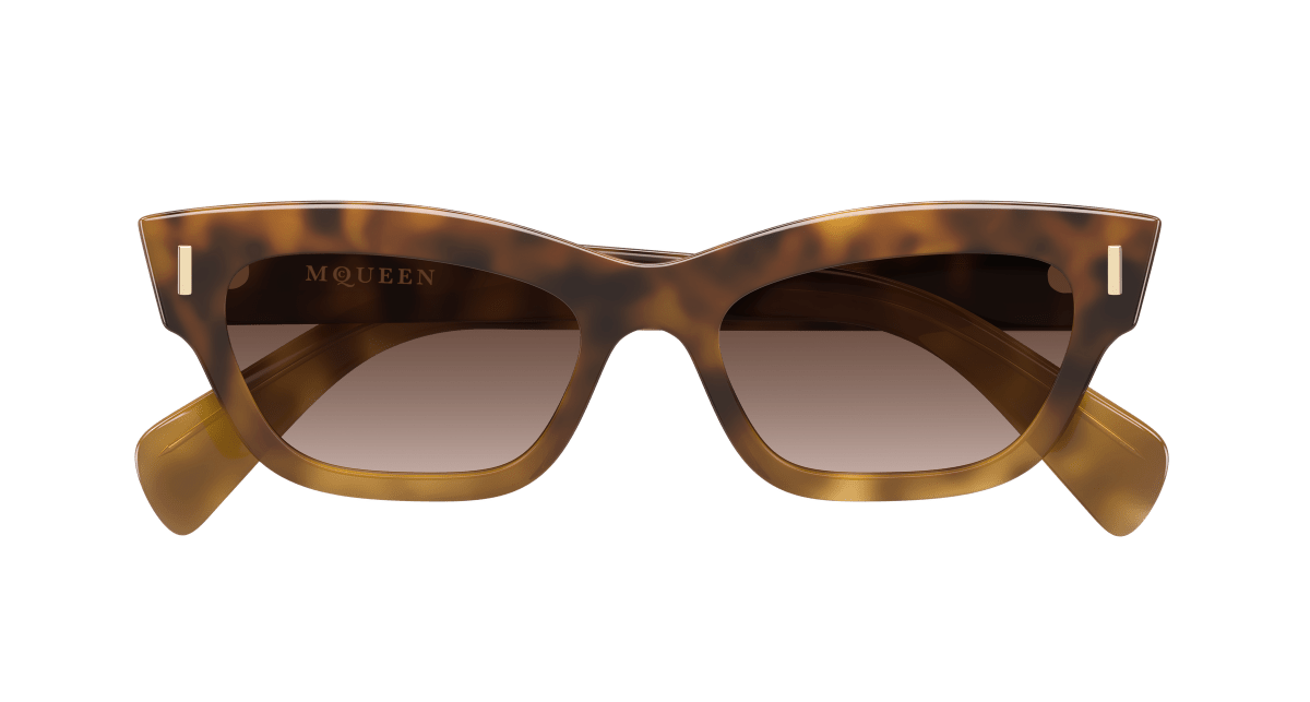 Alexander McQueen AM0548S Havana 889652641003