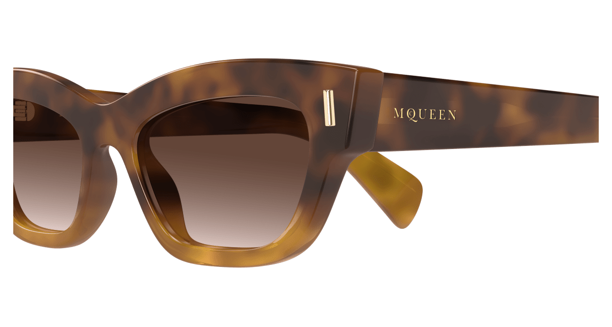 Alexander McQueen AM0548S Havana 889652641003
