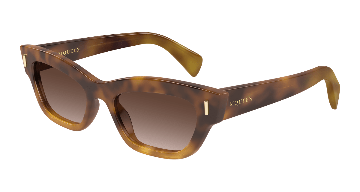 Alexander McQueen AM0548S Havana 889652641003