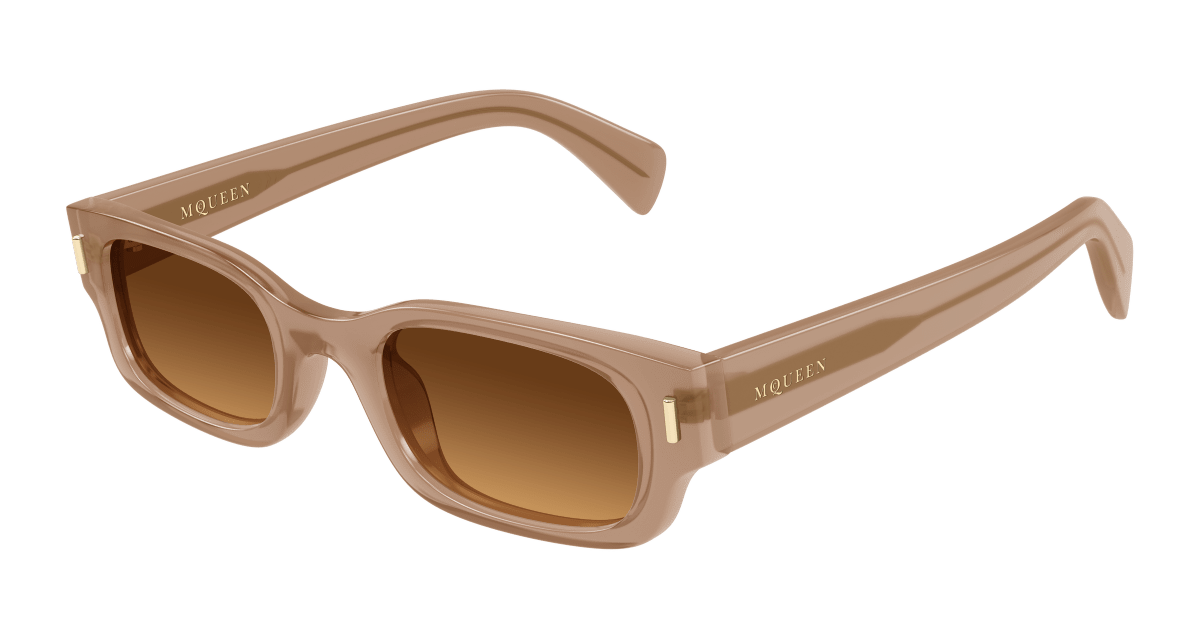 Alexander McQueen AM0549S Brown 003 889652641058