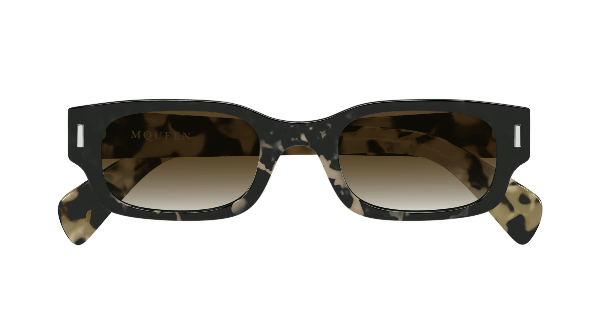 Alexander McQueen AM0549S Havana 889652641041