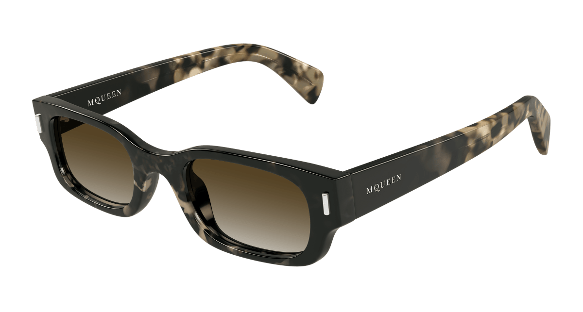 Alexander McQueen AM0549S Havana 889652641041