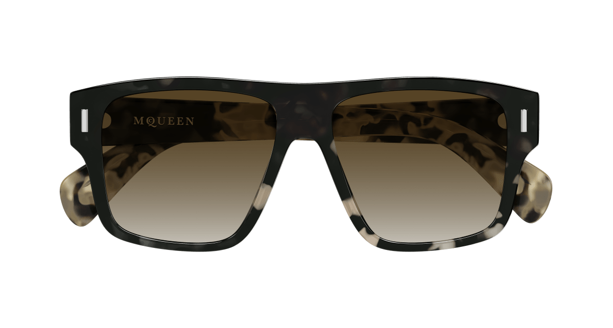 Alexander McQueen AM0550S Havana 889652641089
