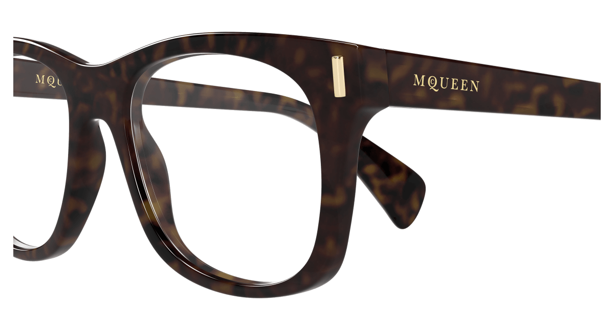 Alexander McQueen AM0551O Havana 889652641126