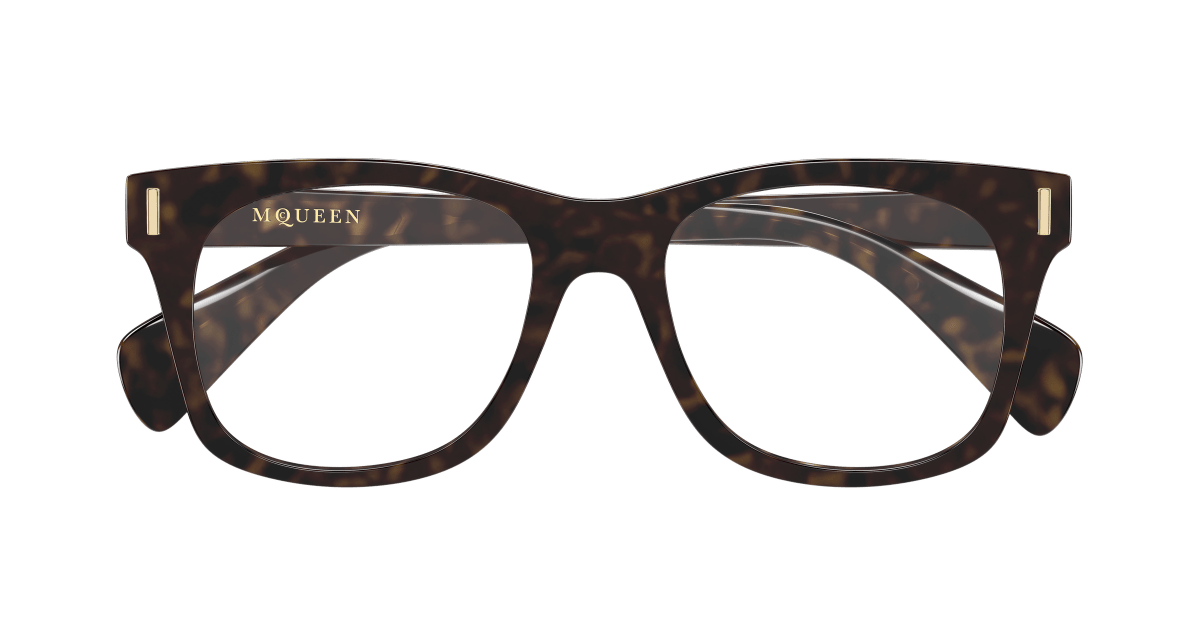 Alexander McQueen AM0551O Havana 889652641126