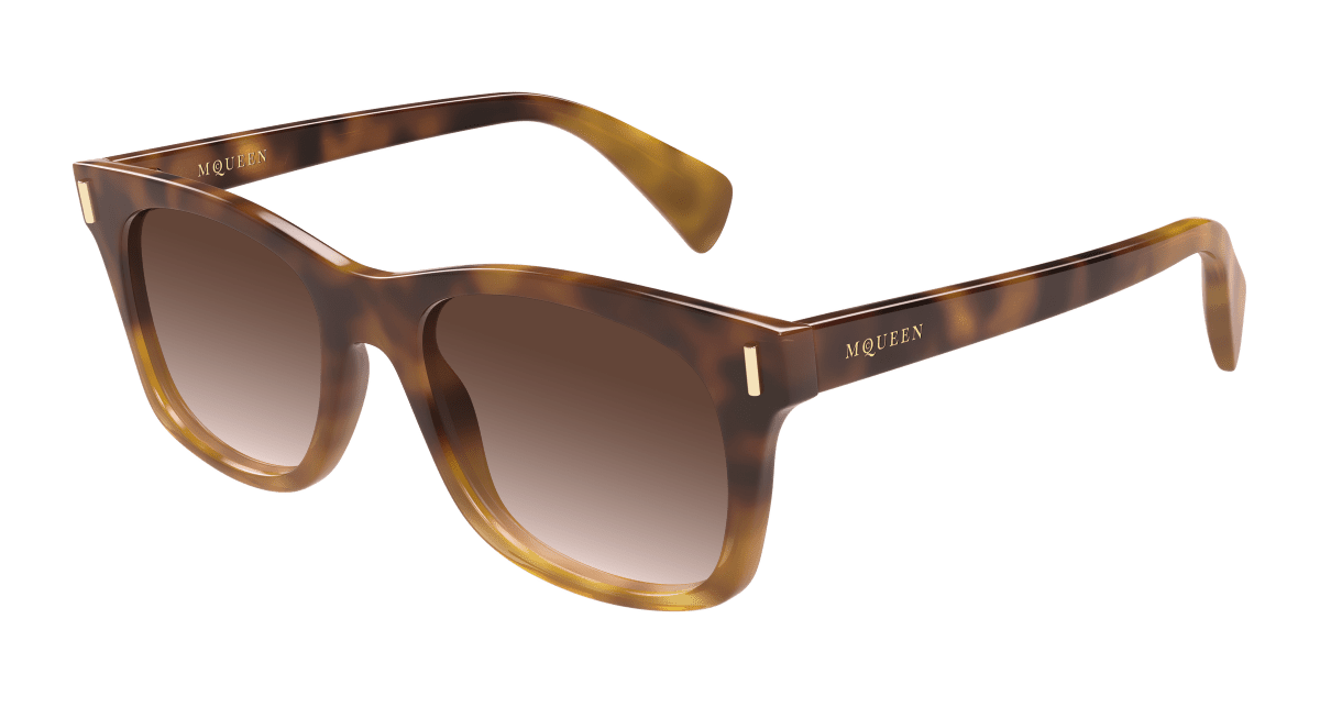 Alexander McQueen AM0551S Havana 889652641164