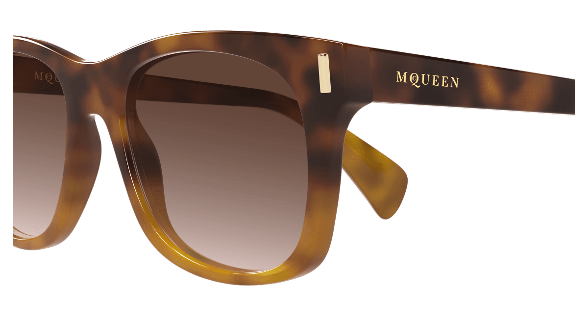 Alexander McQueen AM0551S Havana 889652641164