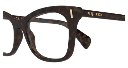 Alexander McQueen AM0552O Havana 889652641201