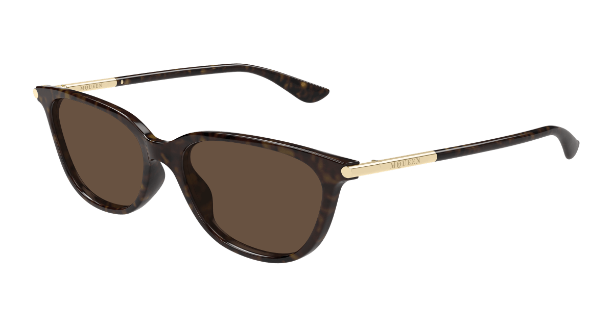Alexander McQueen AM0553S Havana 889652641249