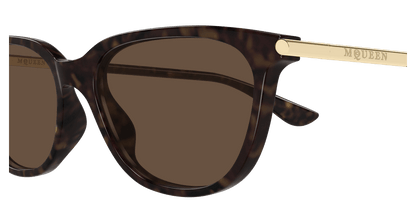 Alexander McQueen AM0553S Havana 889652641249