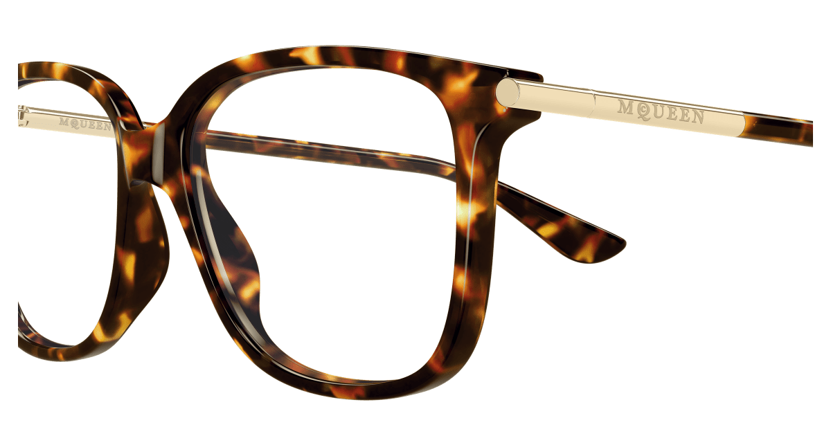 Alexander McQueen AM0554O Havana 007 889652641782