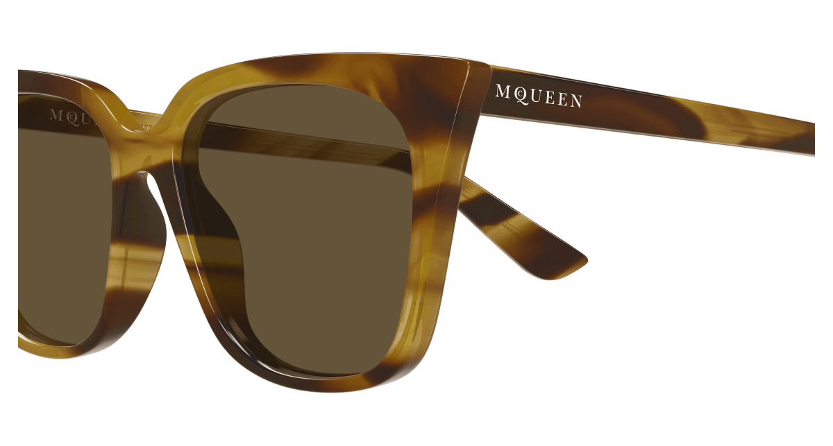 Alexander McQueen AM0556S Havana 003 889652641393