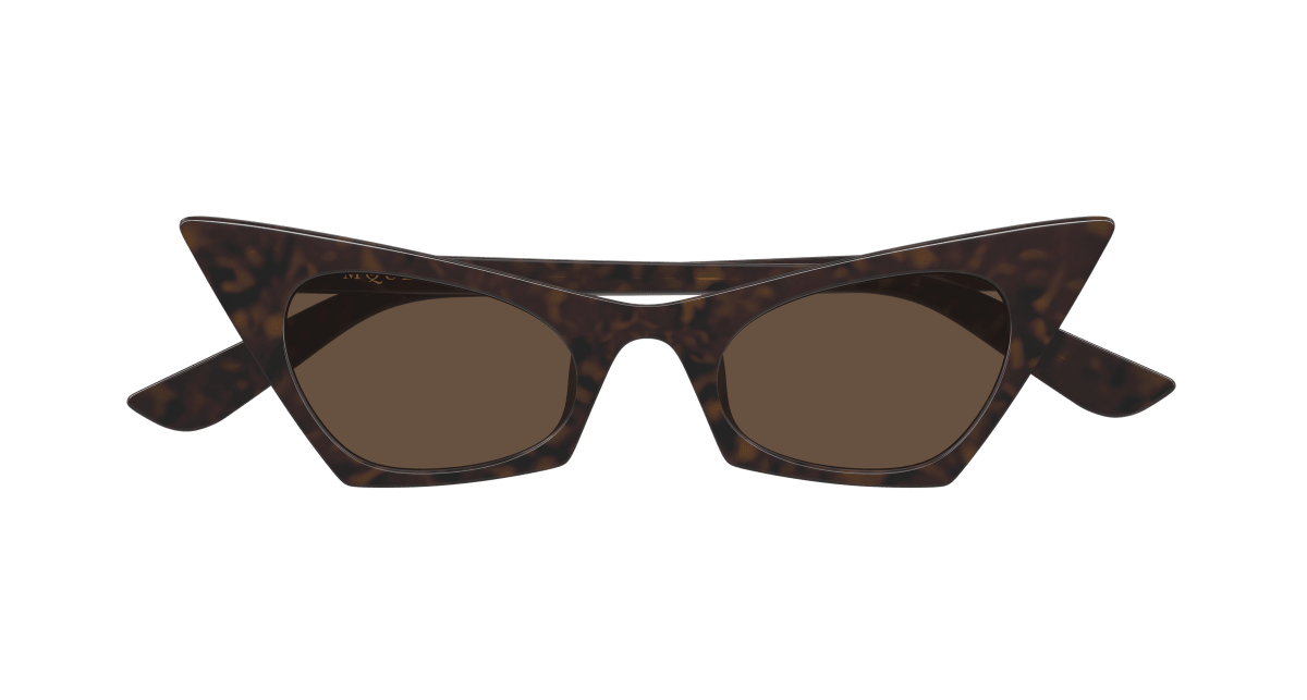 Alexander McQueen AM0557S Havana 002 889652641805