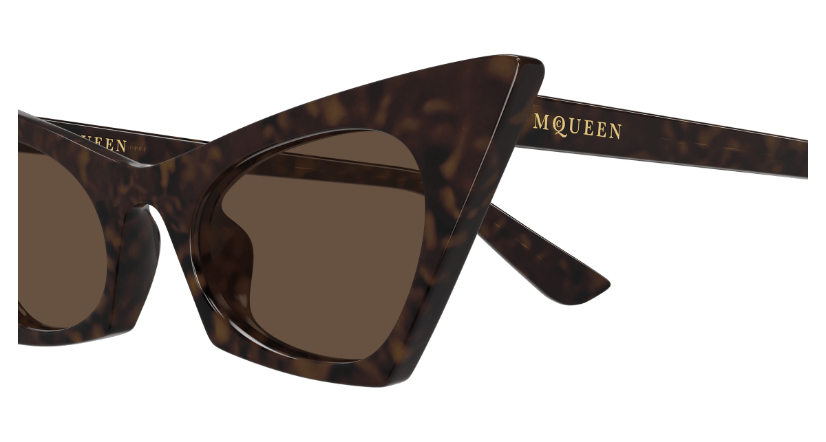 Alexander McQueen AM0557S Havana 002 889652641805