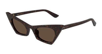 Alexander McQueen AM0557S Havana 002 889652641805