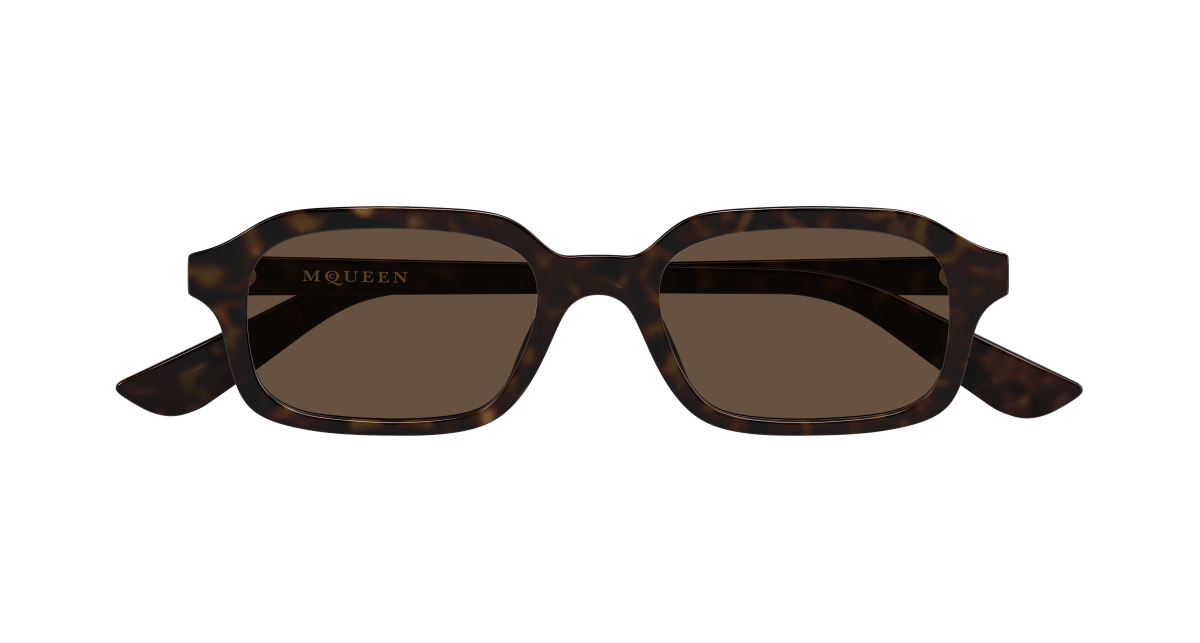 Alexander McQueen AM0558S Havana 002 889652641911