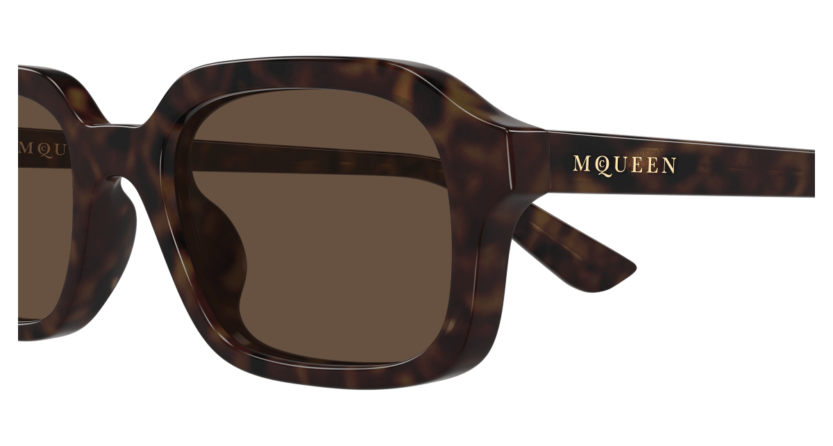 Alexander McQueen AM0558S Havana 002 889652641911