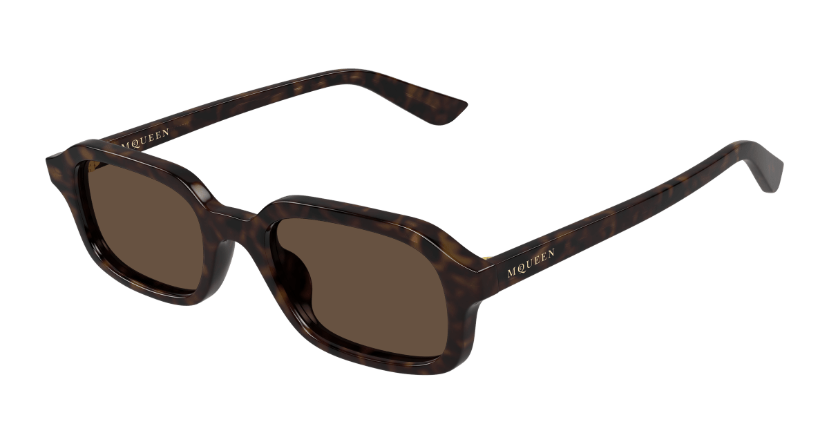 Alexander McQueen AM0558S Havana 002 889652641911