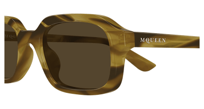 Alexander McQueen AM0558S Havana 003 889652641928