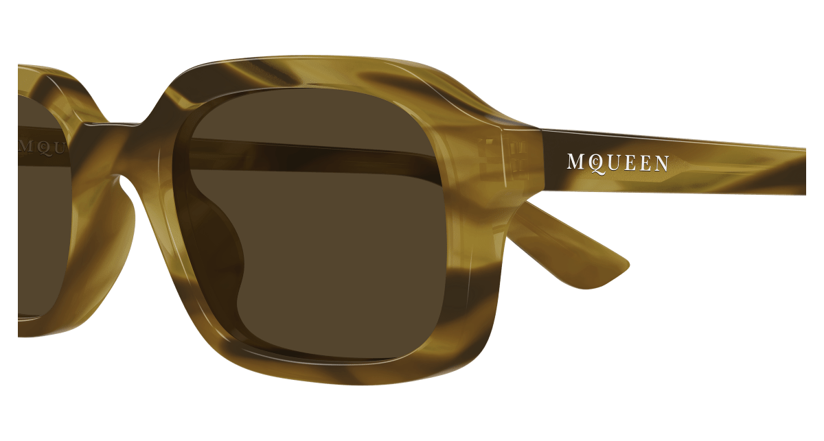 Alexander McQueen AM0558S Havana 003 889652641928