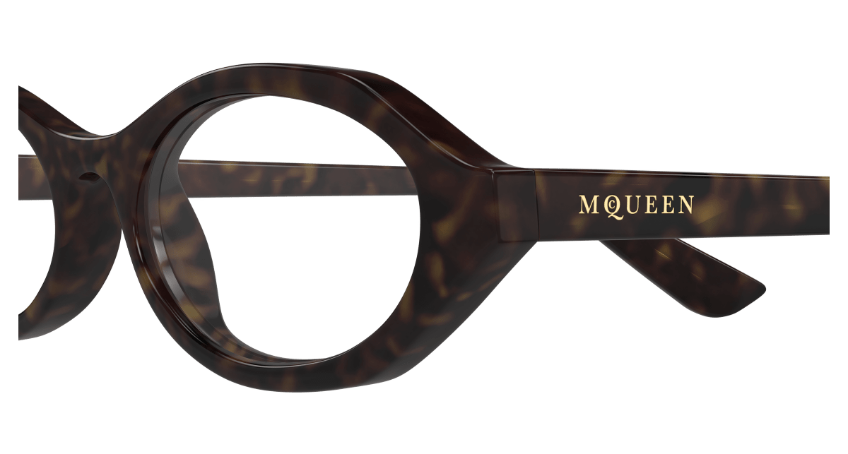Alexander McQueen AM0559O Havana 889652641959