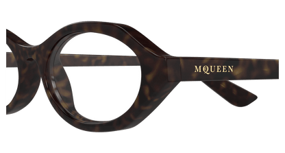 Alexander McQueen AM0559O Havana 889652641959