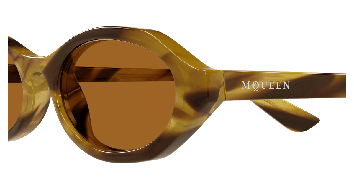 Alexander McQueen AM0559S Havana 003 889652642000