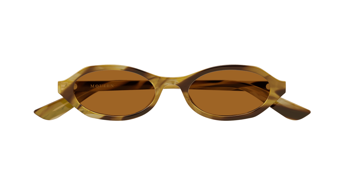 Alexander McQueen AM0559S Havana 003 889652642000