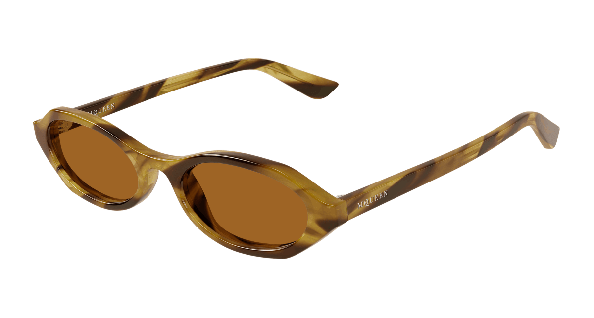Alexander McQueen AM0559S Havana 003 889652642000