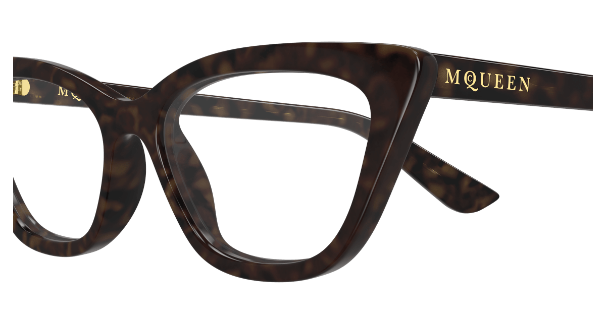 Alexander McQueen AM0560O Havana 889652642031