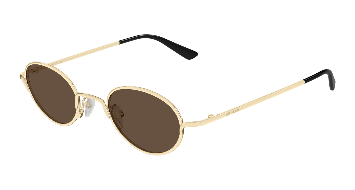 Alexander McQueen AM0562S Gold 002 889652642253