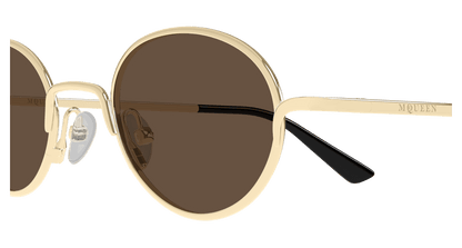 Alexander McQueen AM0562S Gold 002 889652642253