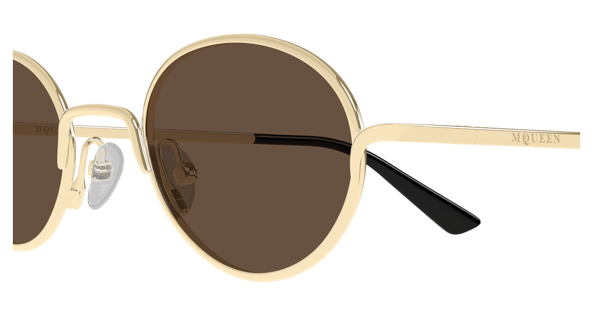 Alexander McQueen AM0562S Gold 002 889652642253