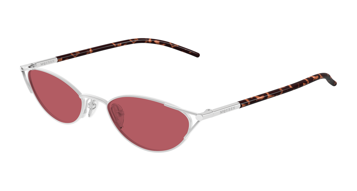 Alexander McQueen AM0563S Silver 889652642178