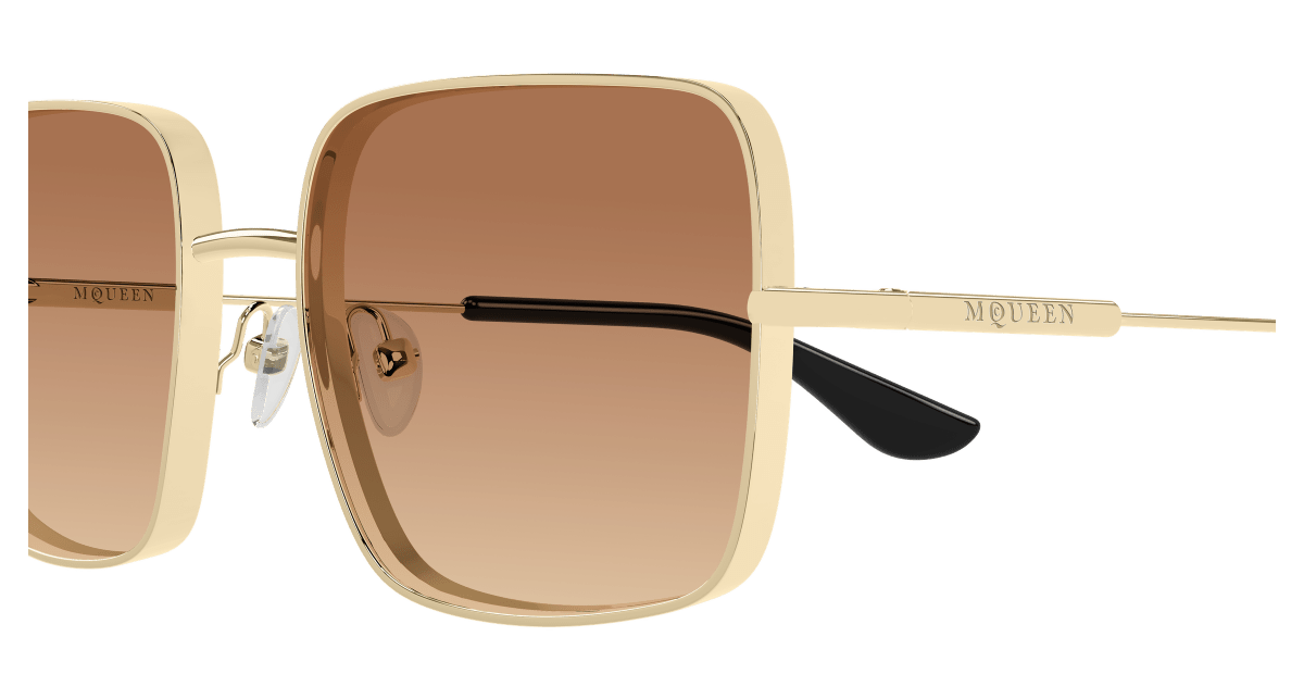 Alexander McQueen AM0564S Gold 002 889652641706
