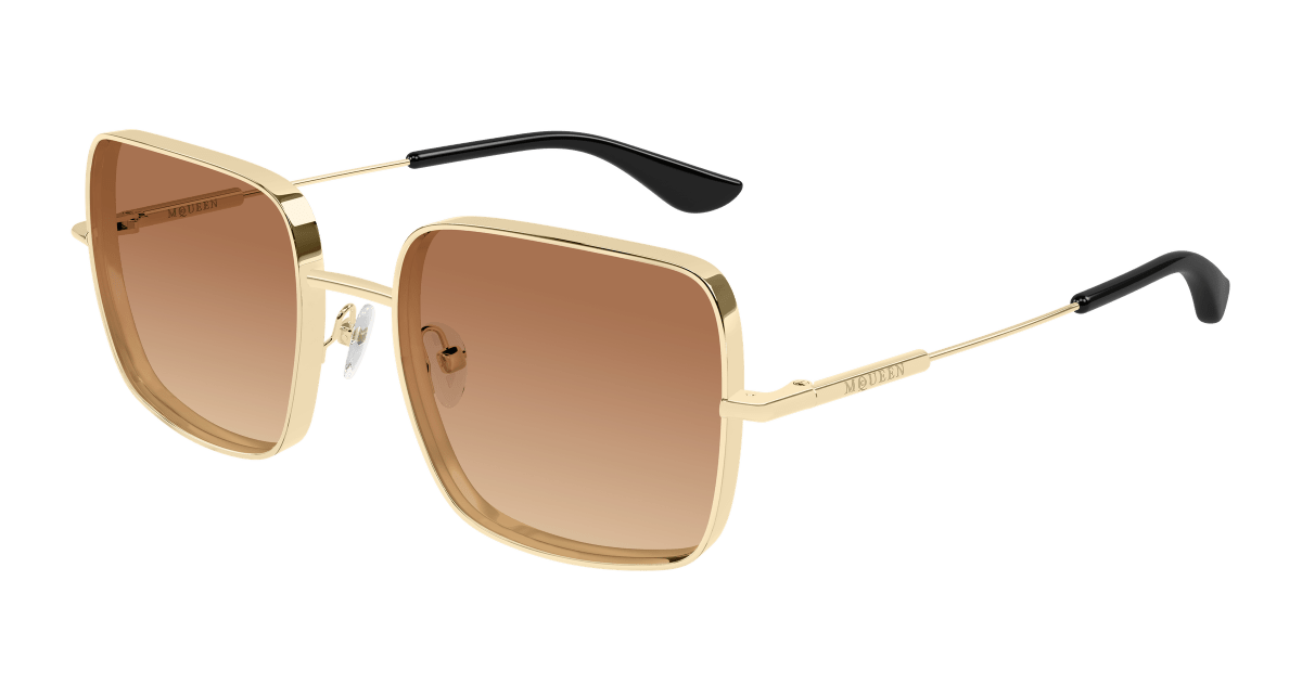 Alexander McQueen AM0564S Gold 002 889652641706